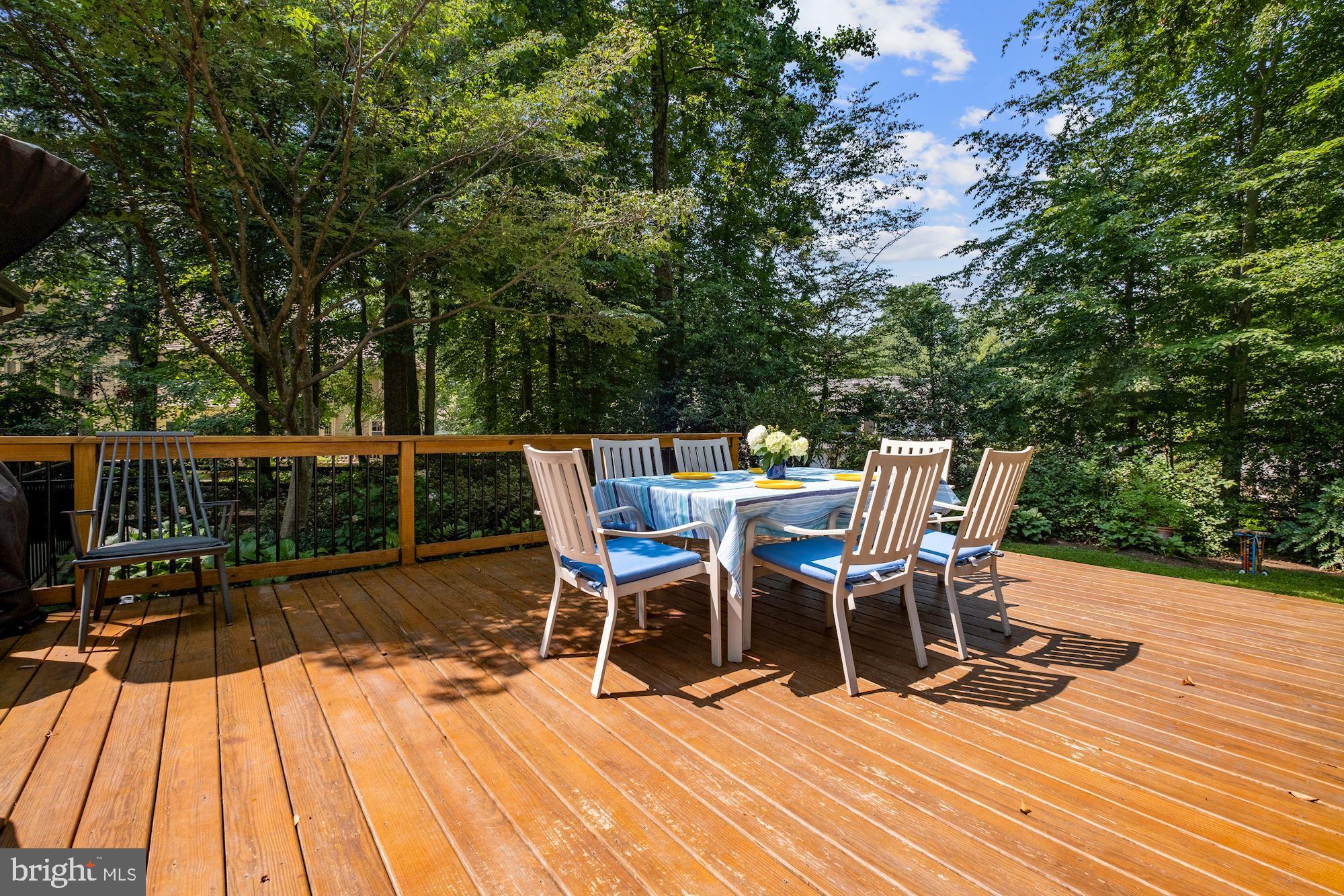 6509 Deidre Terrace McLean, VA 22101 - Photo 41 of 47 Rear Deck