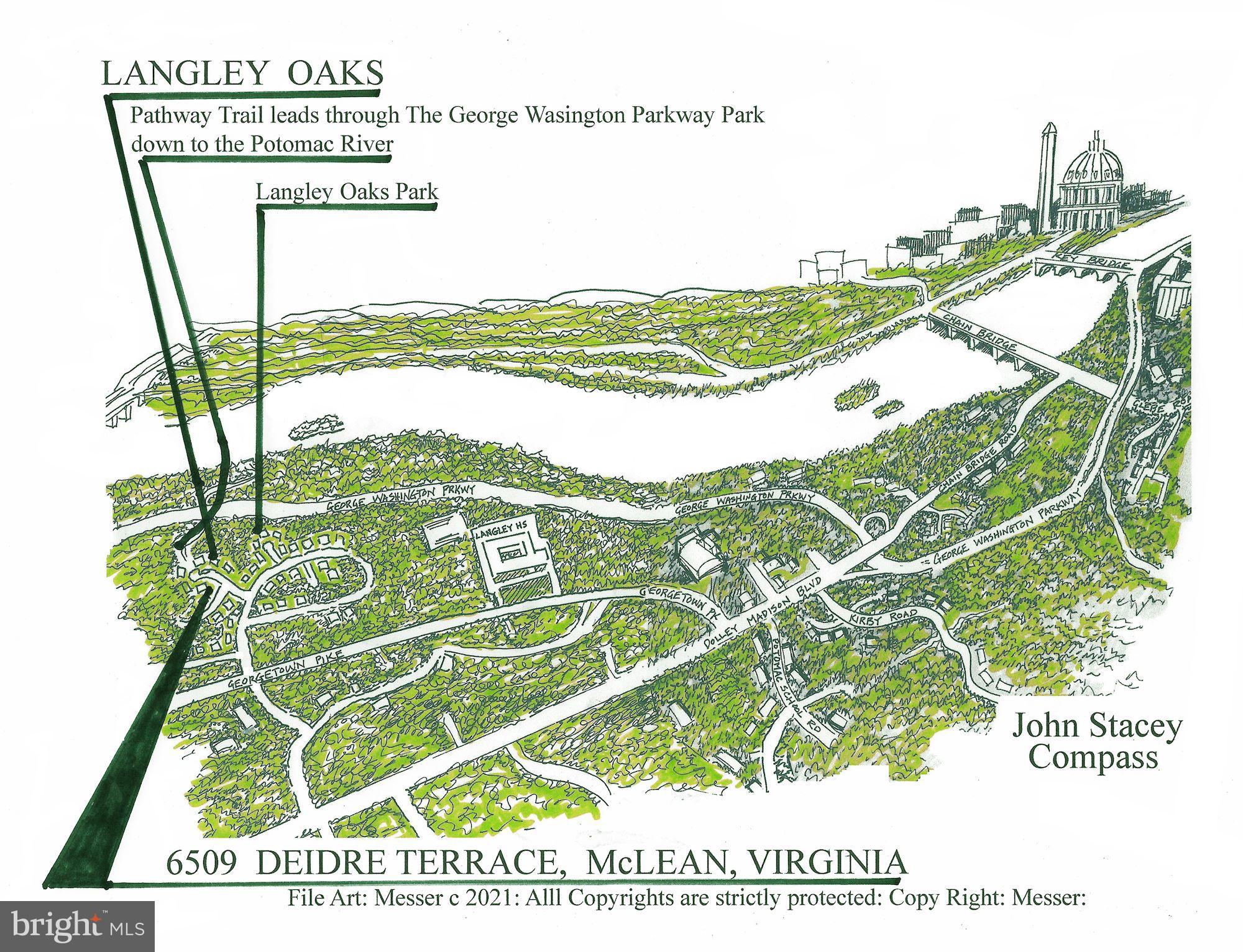 6509 Deidre Terrace McLean, VA 22101 - Photo 43 of 47 Area Map
