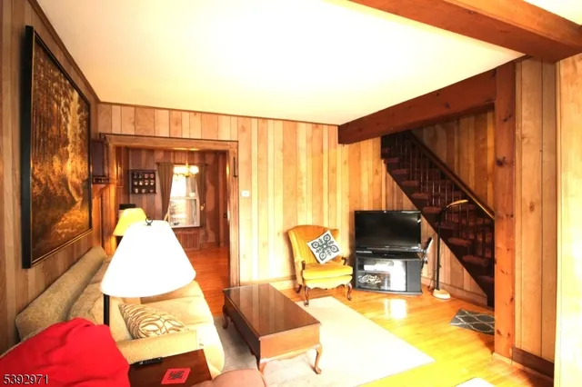 a view of a living room