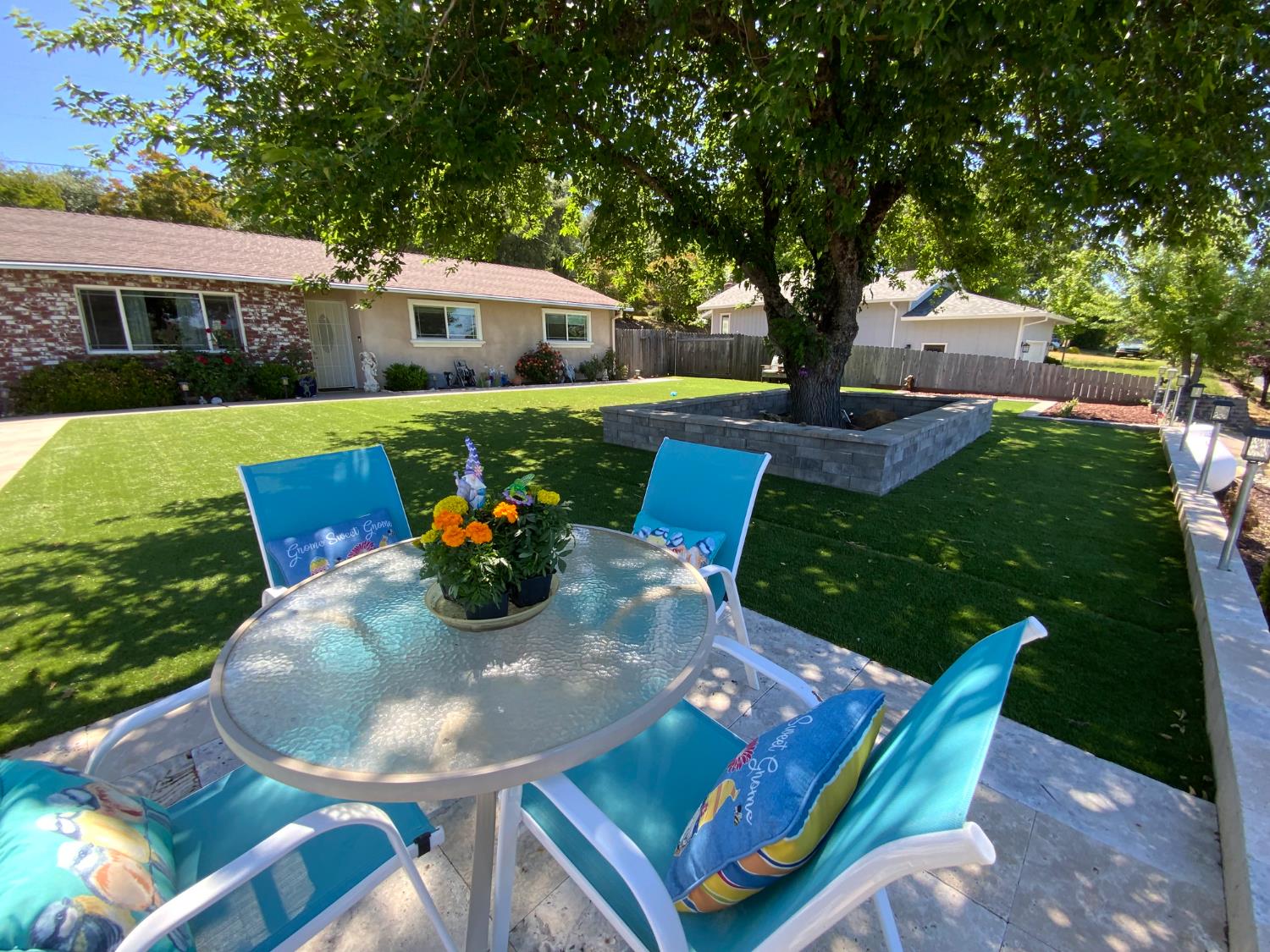 2367 Ponderosa Road Rescue, CA 95672 - Photo 45 of 76 a view of a house with backyard porch and sitting area