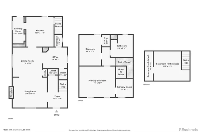 $655,000 | 1523 East 30th Avenue, Denver, CO 80205