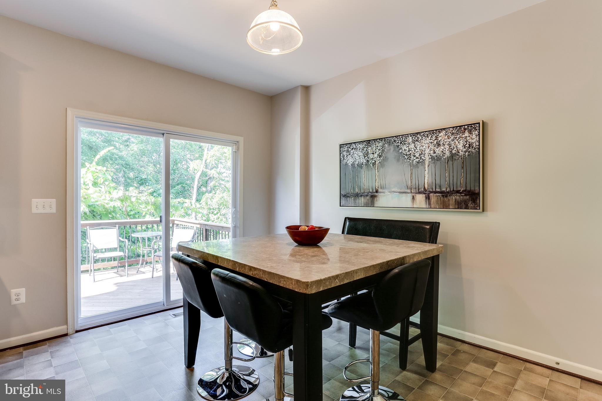 7128 Water Oak Road, Unit 244 Elkridge, MD 21075 - Photo 13 of 31 Access to deck gives great flow when entertaining