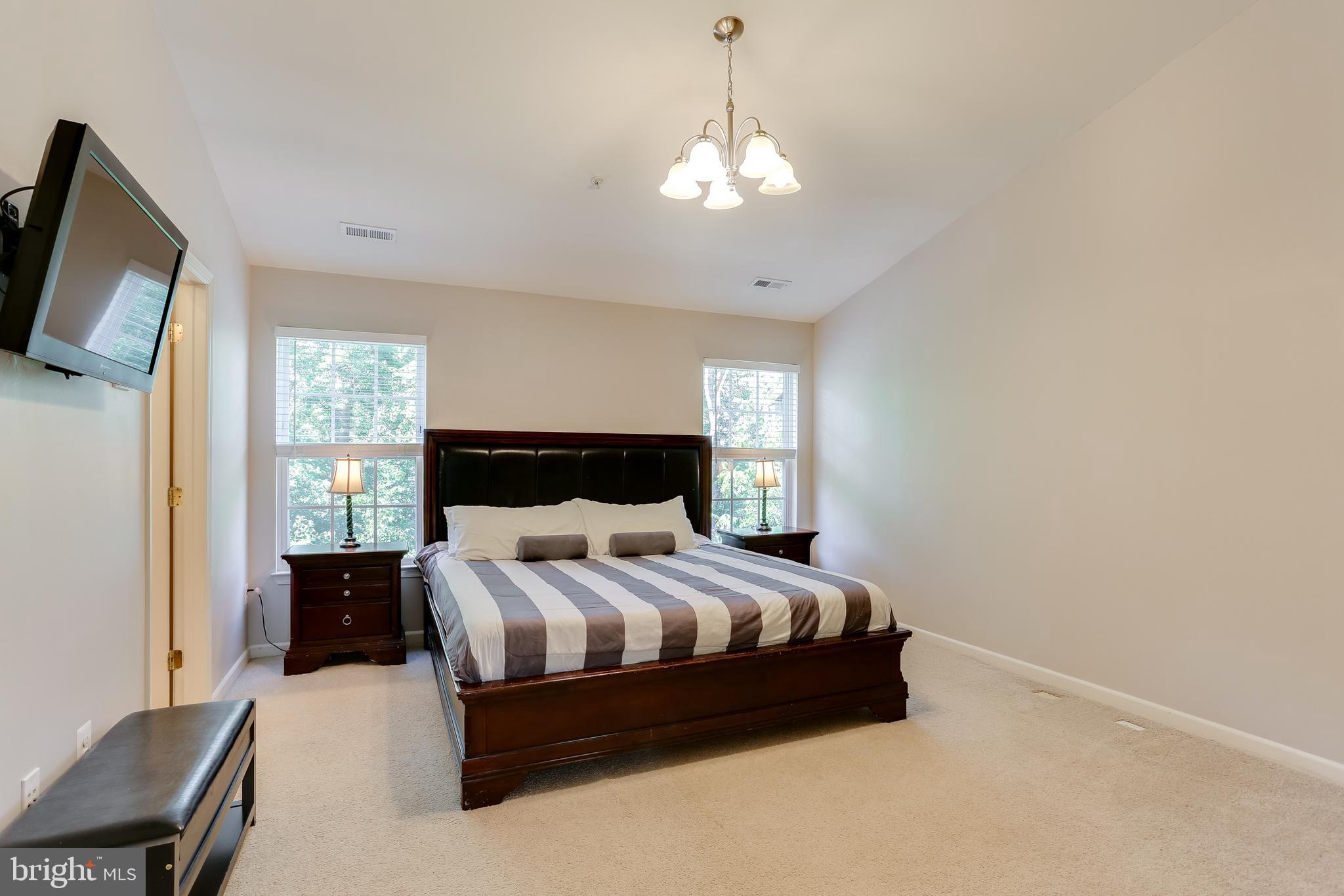 7128 Water Oak Road, Unit 244 Elkridge, MD 21075 - Photo 17 of 31 With vaulted ceilings and custom composite blinds