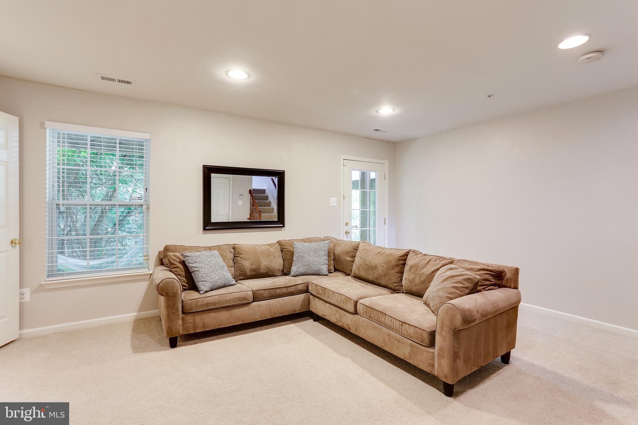 7128 Water Oak Road, Unit 244 Elkridge, MD 21075 - Photo 25 of 31 Large walk-out basement is light and bright!
