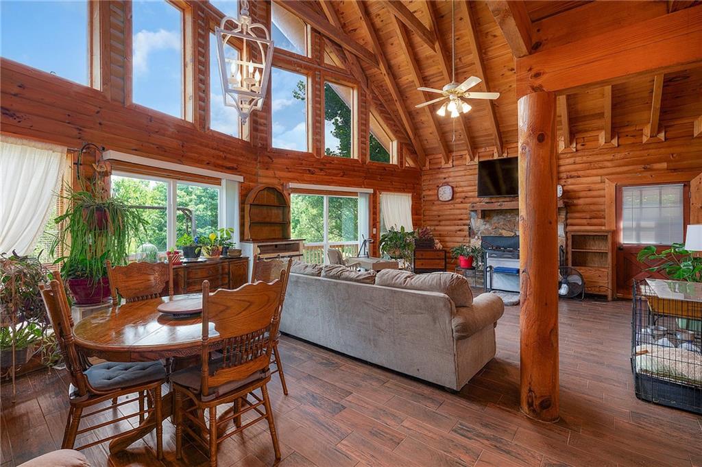 1001 Liberty Church Road Northeast Ranger, GA 30734 - Photo 15 of 40 a view of a patio with couches and potted plants