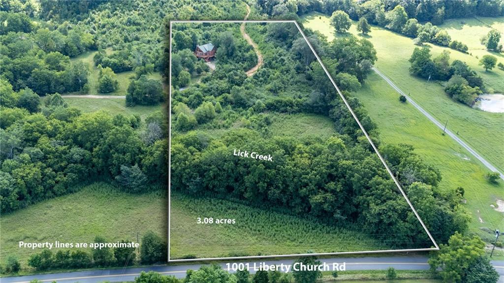 1001 Liberty Church Road Northeast Ranger, GA 30734 - Photo 7 of 40 a view of a garden from a balcony