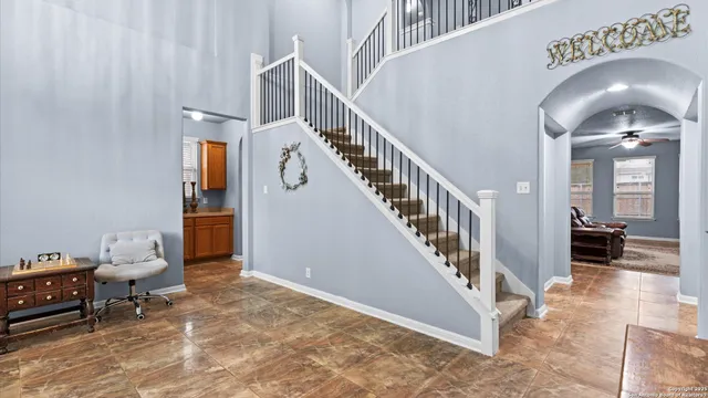 a view of entryway and hall