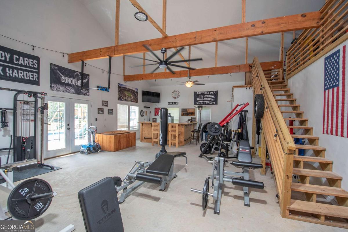 737 John Lovelace Road LaGrange, GA 30241 - Photo 34 of 46 a view of a room with gym equipment