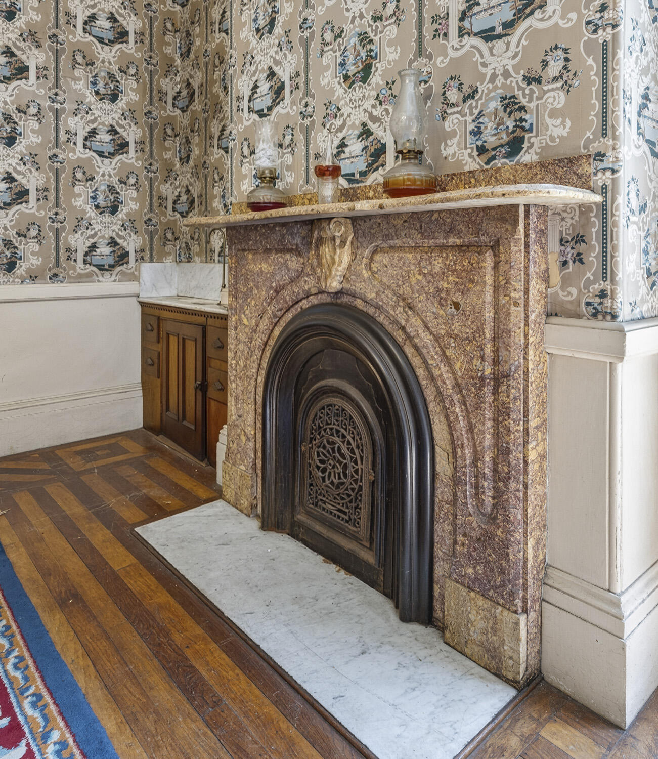 300 Danforth Street Portland, ME 04102 - Photo 28 of 56 Dining Room mantel