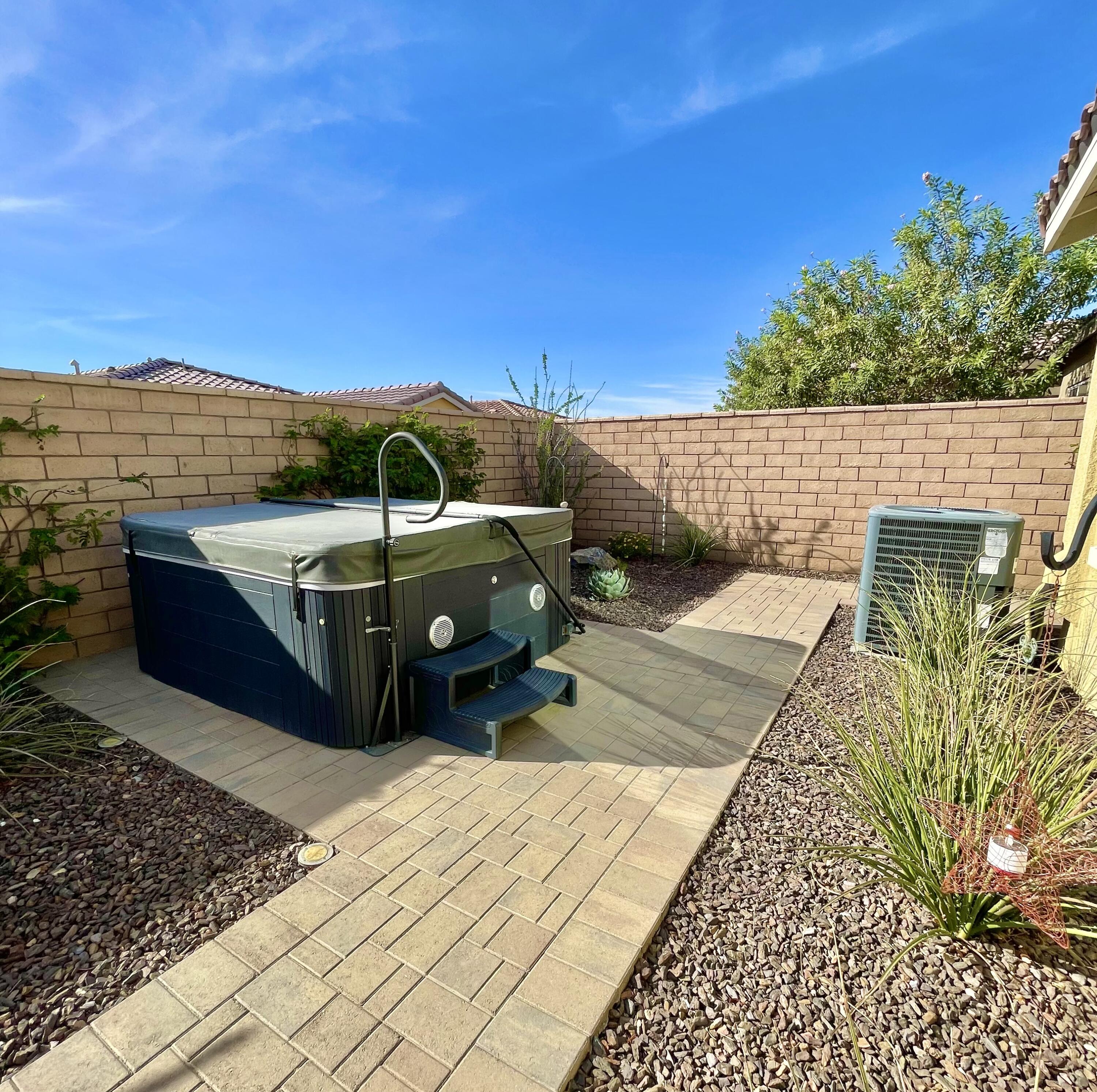 43573 Adria Drive Indio, CA 92203 - Photo 42 of 63 a view of a terrace with chairs