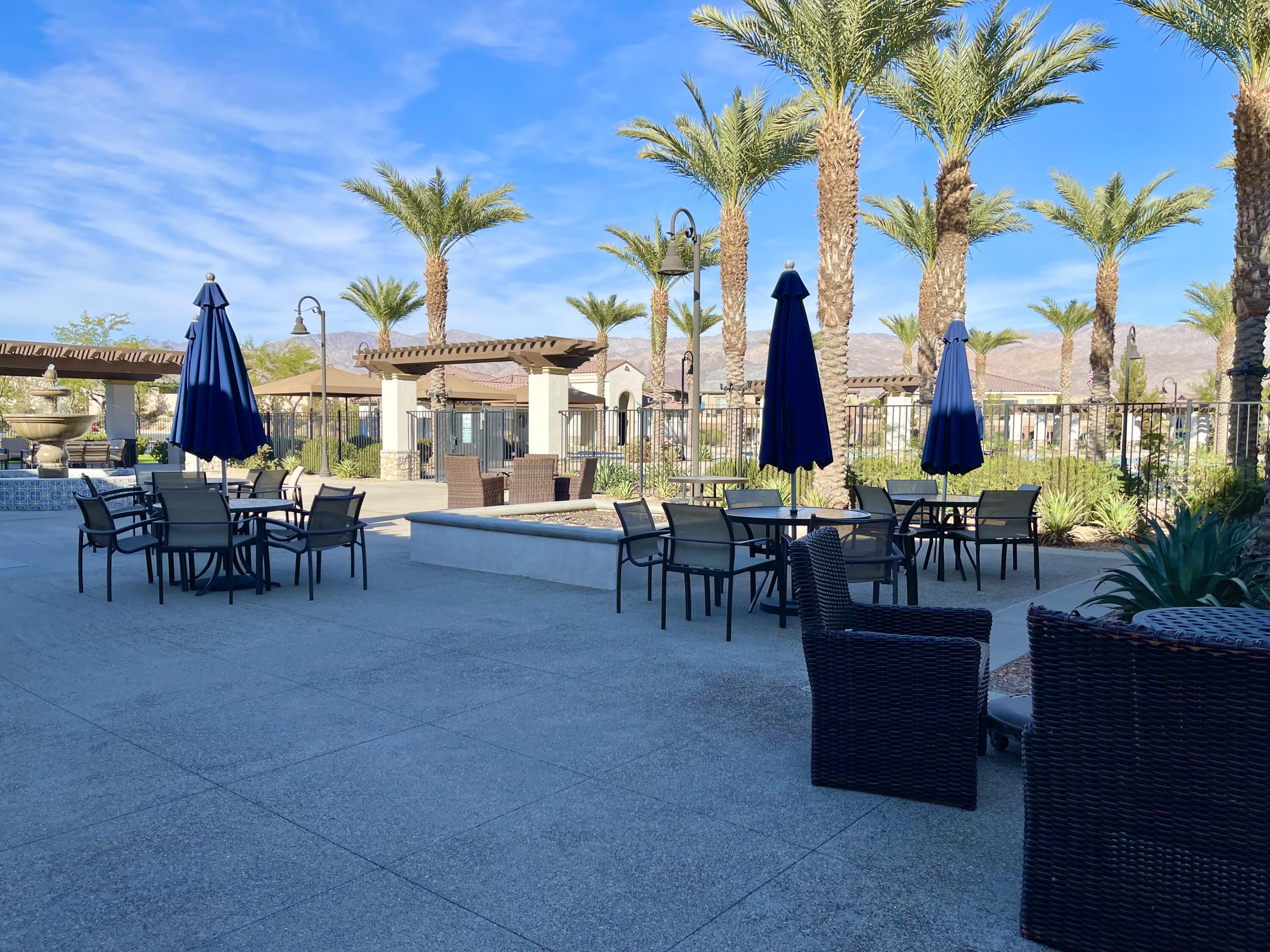 43573 Adria Drive Indio, CA 92203 - Photo 50 of 63 Outdoor Patio @ Clubhouse