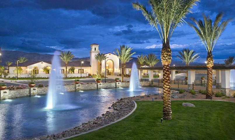 43573 Adria Drive Indio, CA 92203 - Photo 63 of 63 a view of a swimming pool with a patio