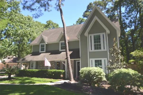 front view of house with a yard