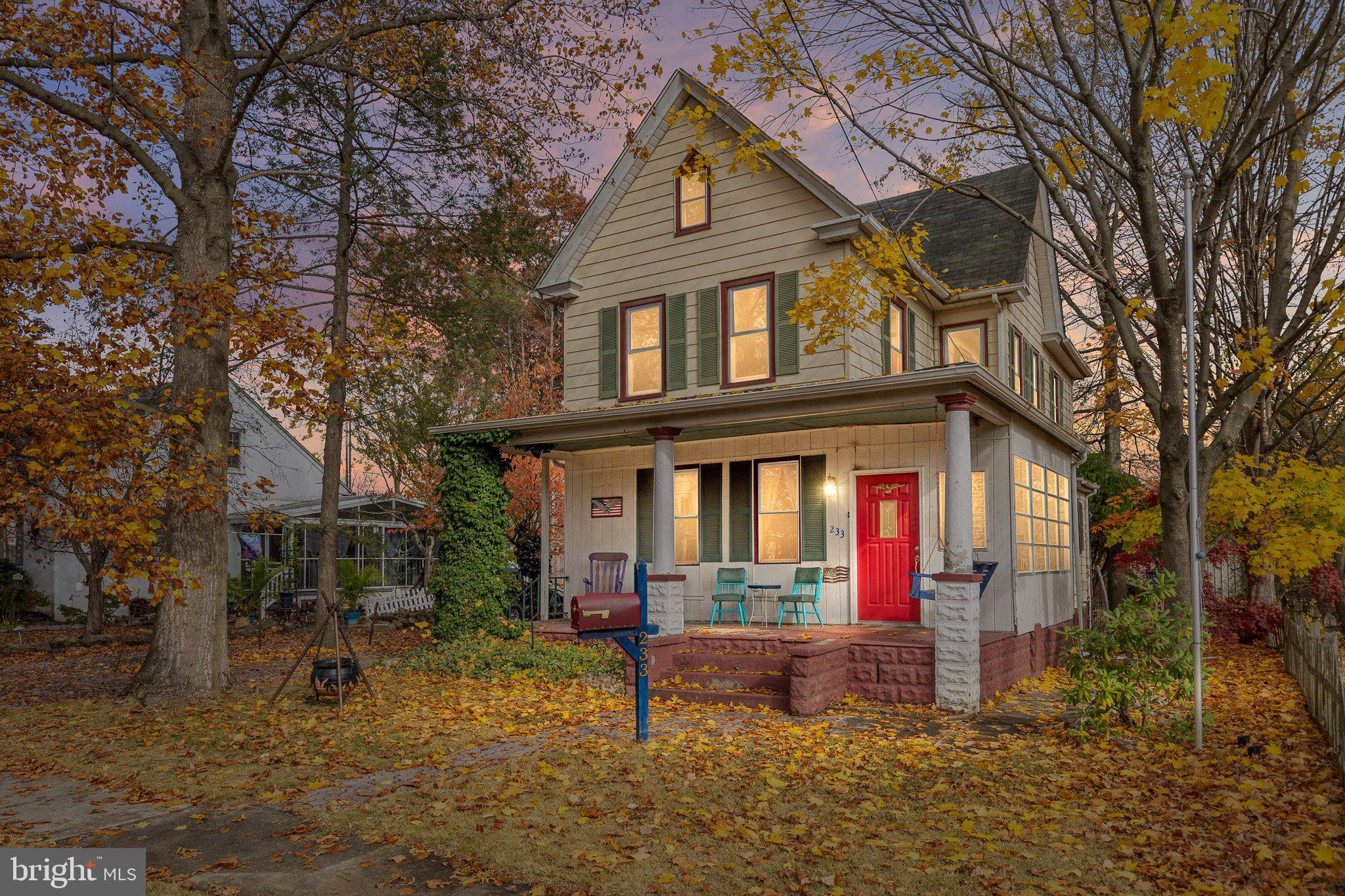a front view of house with a yard