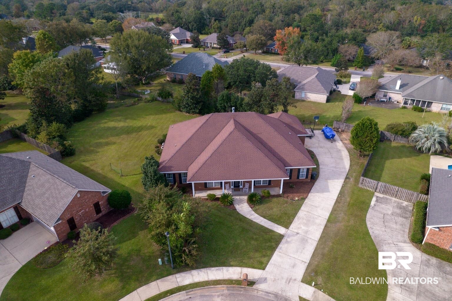 312 St Charles Court Fairhope, AL 36532 - Photo 6 of 45 Drone of House