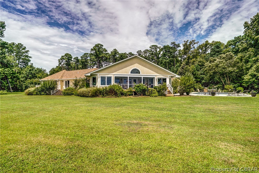 4214 Windmill Point Road White Stone, VA 22578 - Photo 26 of 34 Just imagine the fun on this beautiful waterside lawn... weddings, croquet, soccer parties