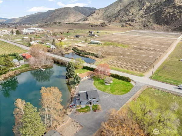 a picture of lake view and mountain view