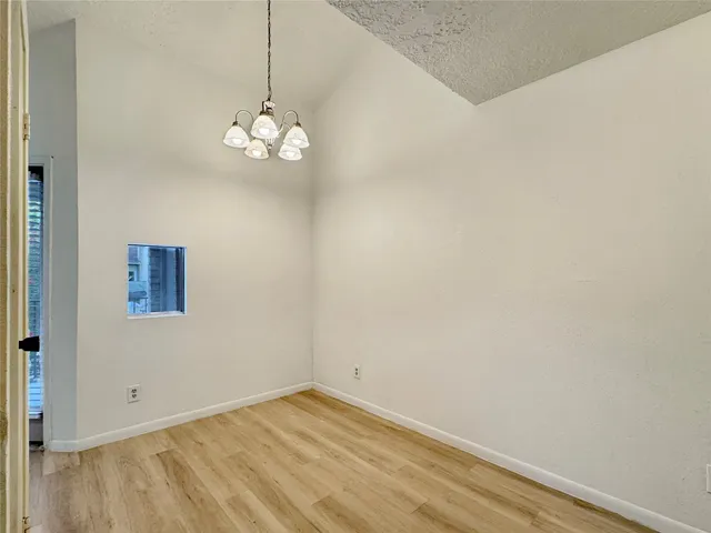 a view of room with window