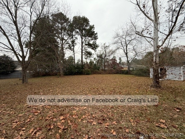 503 Longview Drive Fayetteville, NC 28311 - Photo 9 of 10 a view of dirt yard