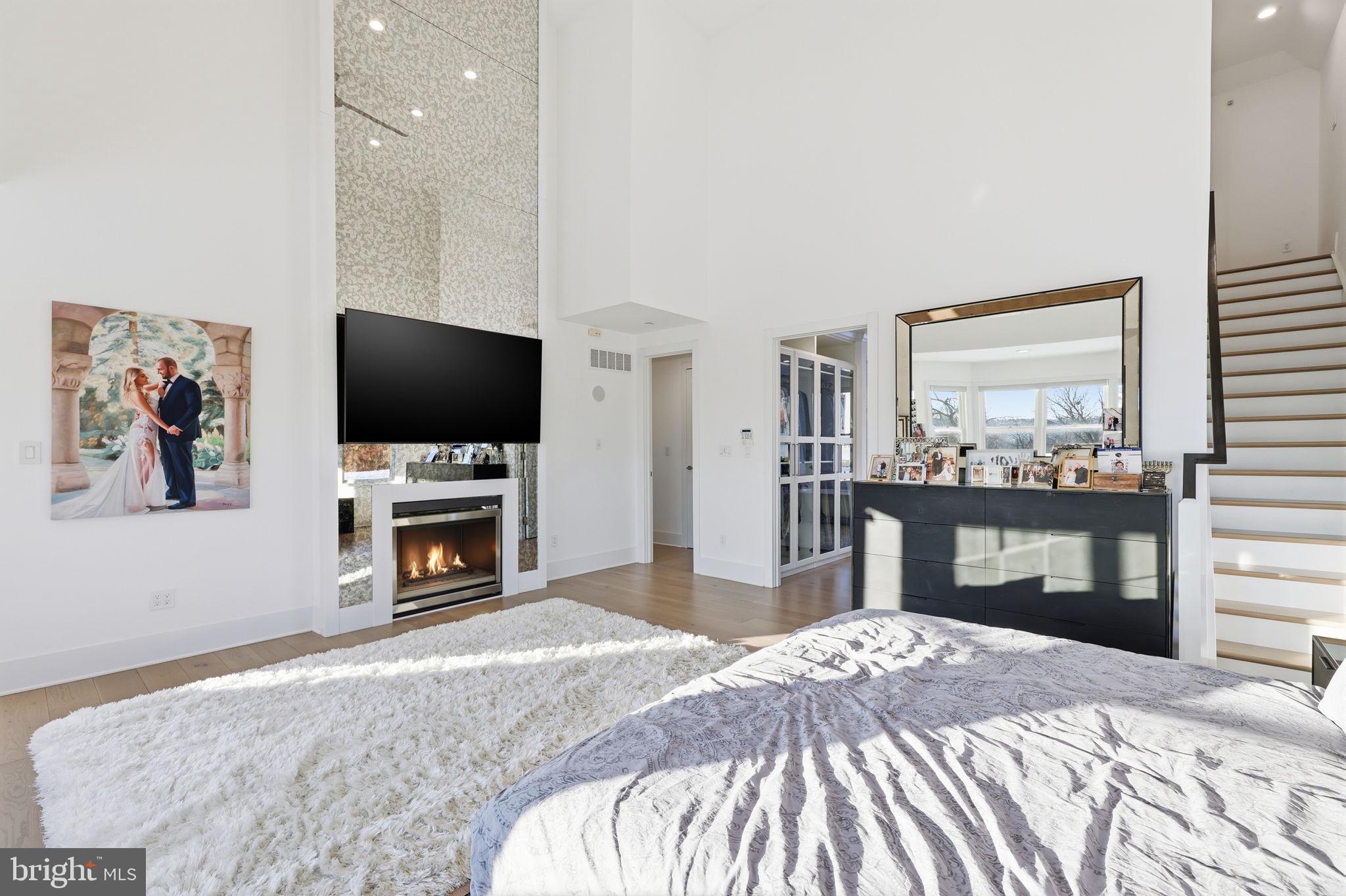 2145 Second Street Pike Newtown, PA 18940 - Photo 42 of 79 a bedroom with a bed and a television