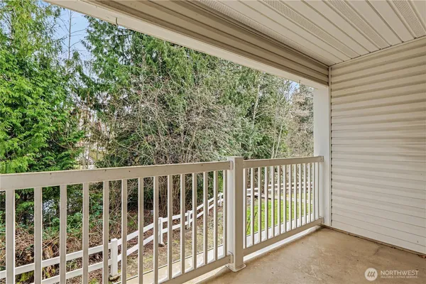 a view of a porch