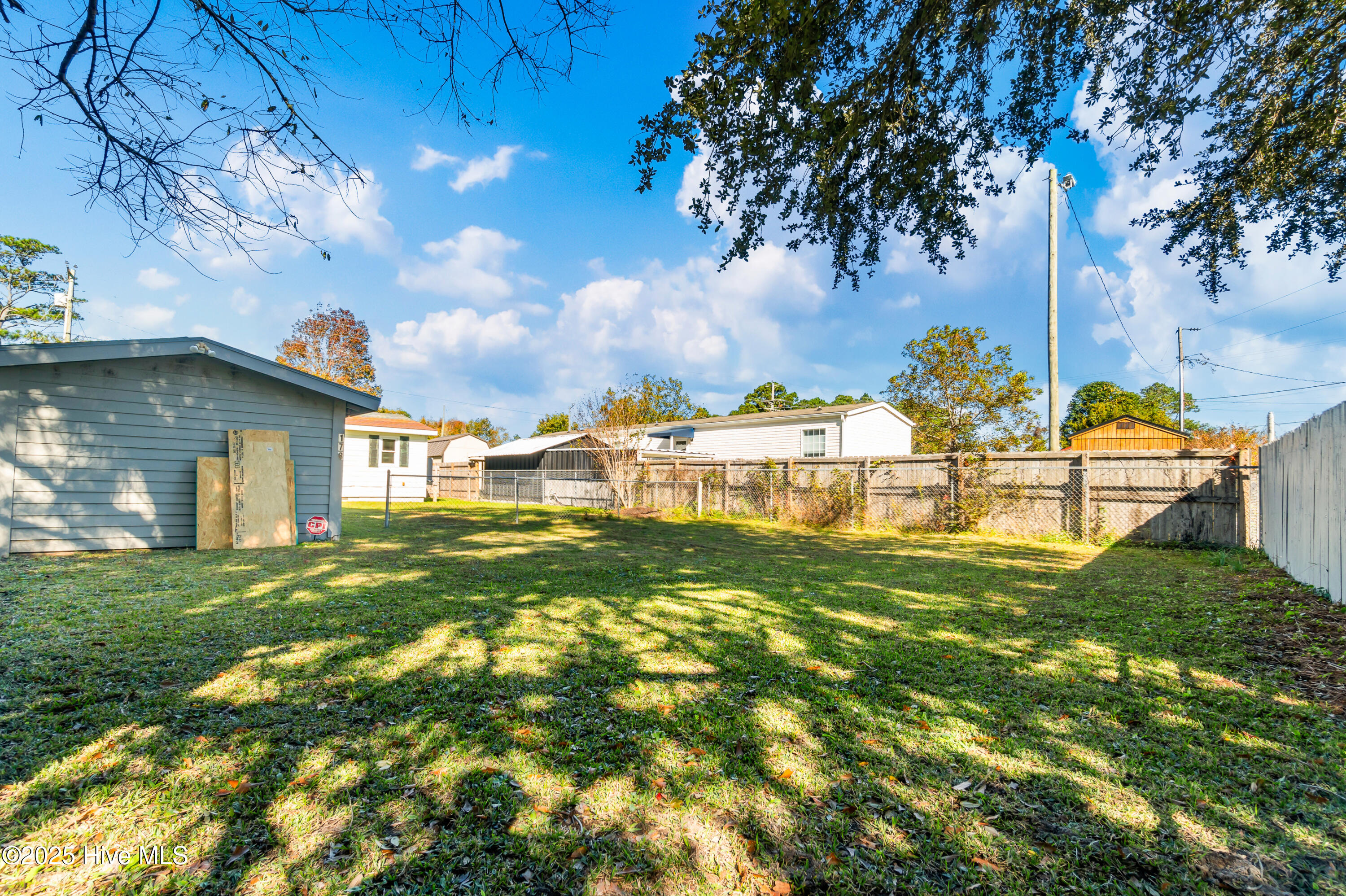 178 Arthur Farm Road Morehead City, NC 28557 - Photo 9 of 16 Back Yard View