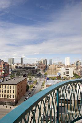 60 West Erie Street, Unit 1102 Chicago, IL 60654 - Photo 12 of 12 a view of a city from a balcony