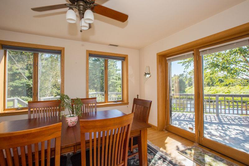 128 Longwoods Road Cumberland Center, ME 04021 - Photo 13 of 35 The dining room features an atrium...