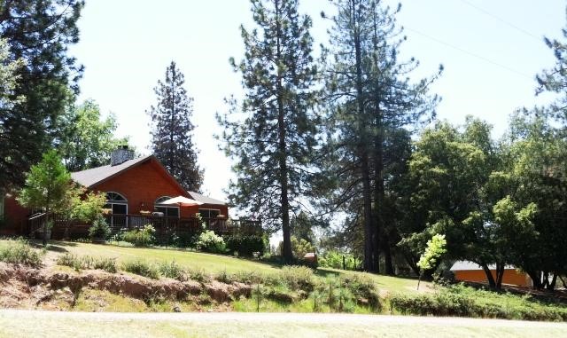 5736 Creel Road Mariposa, CA 95338 - Photo 1 of 1 Home on left - barn on right. Forest in the back.