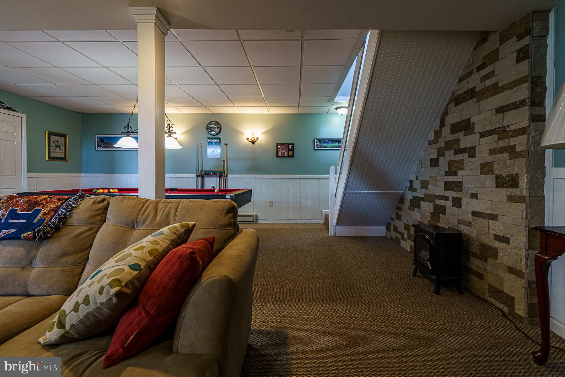 331 Fancy Hill Road Boyertown, PA 19512 - Photo 66 of 71 Exposed Stone Wall in Basement