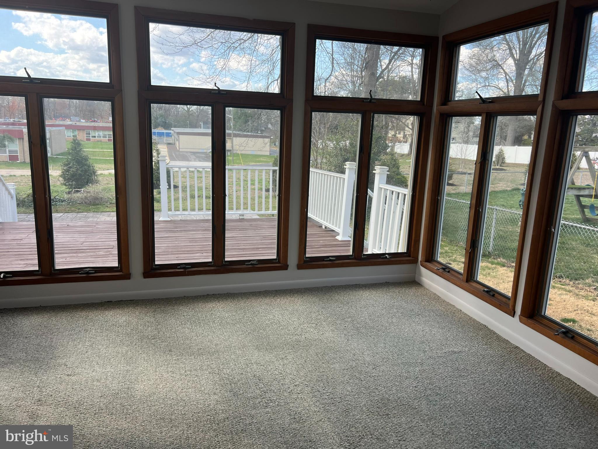 310 Surrey Road Cherry Hill, NJ 08002 - Photo 10 of 38 Seasonal Porch leads to Deck