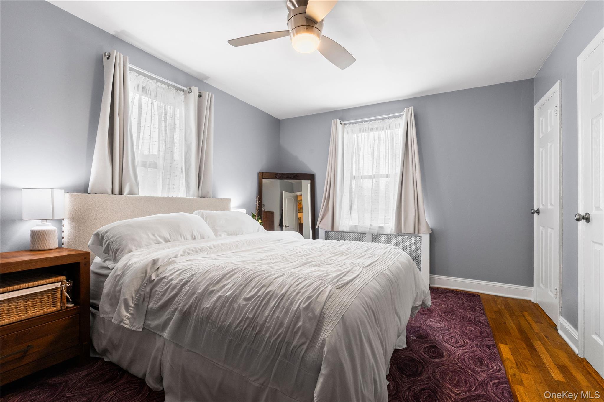 316 Richbell Road, Unit C2 Mamaroneck, NY 10543 - Photo 10 of 13 First bedroom features a ceiling fan