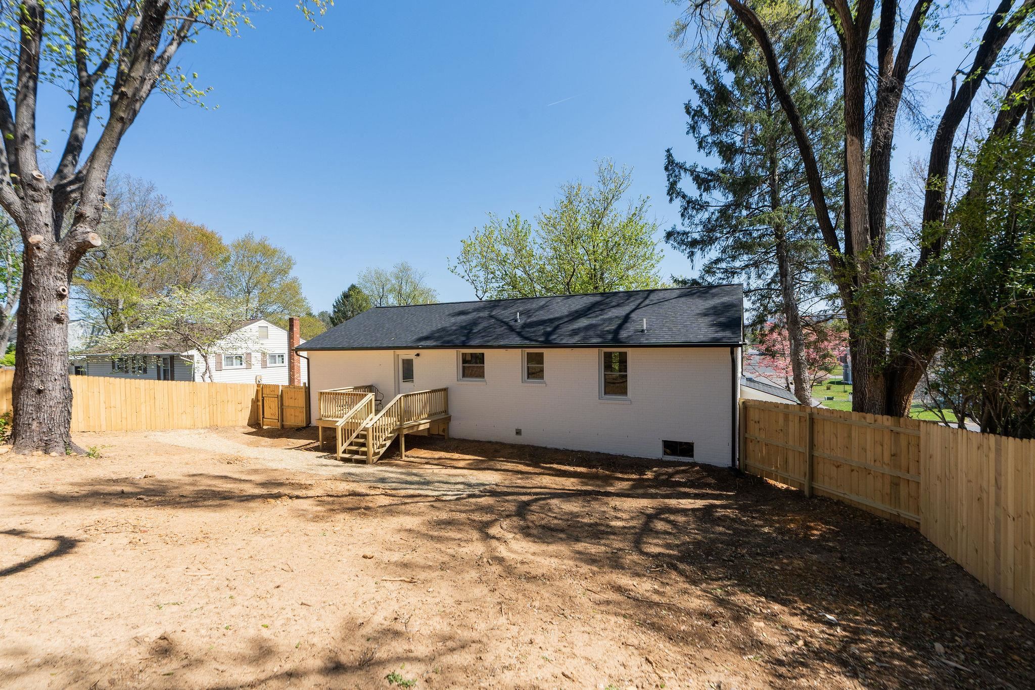 201 Link Road Waynesboro, VA 22980 - Photo 34 of 68 Fenced Backyard