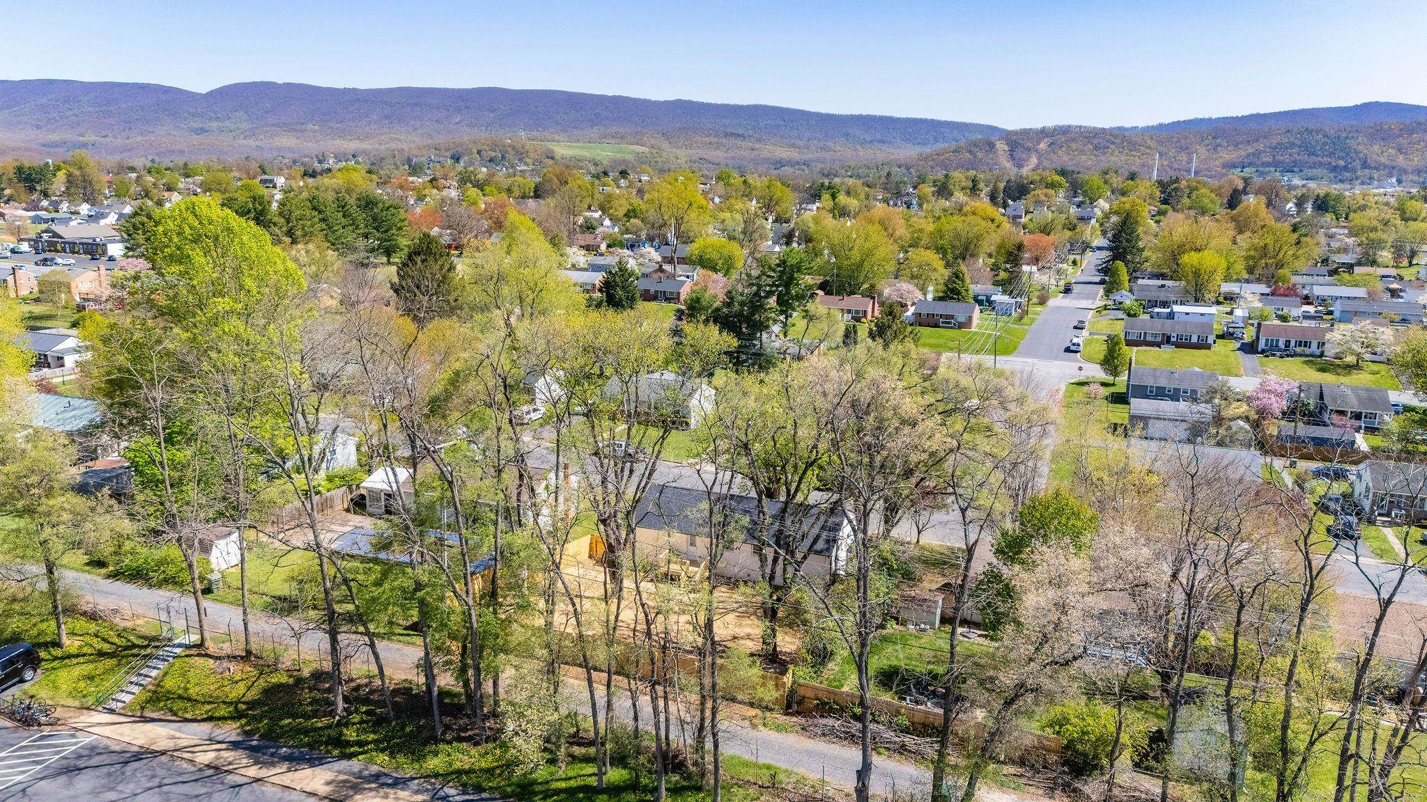201 Link Road Waynesboro, VA 22980 - Photo 40 of 68 Rear Arial View