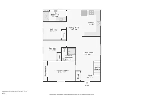 $349,000 | 32808 South Lakeshore Drive, Burlington, WI 53105