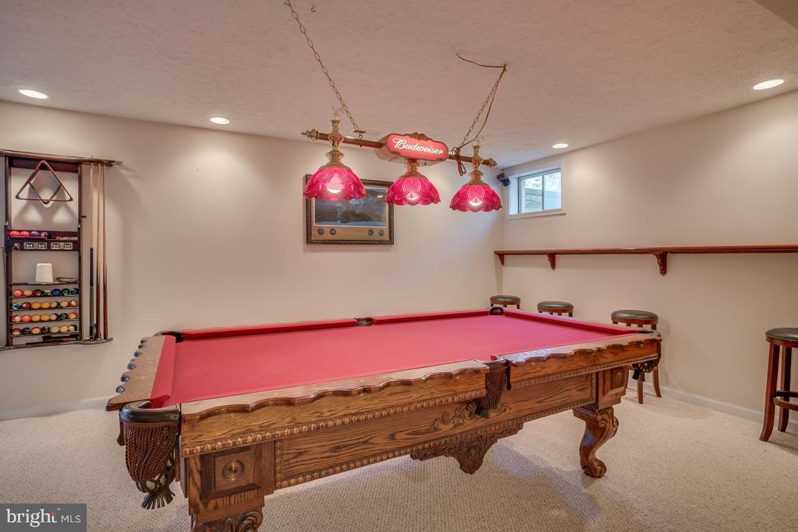 1189 Mountain View Road Fredericksburg, VA 22406 - Photo 35 of 40 Finished lower level w/pool table (conveys)