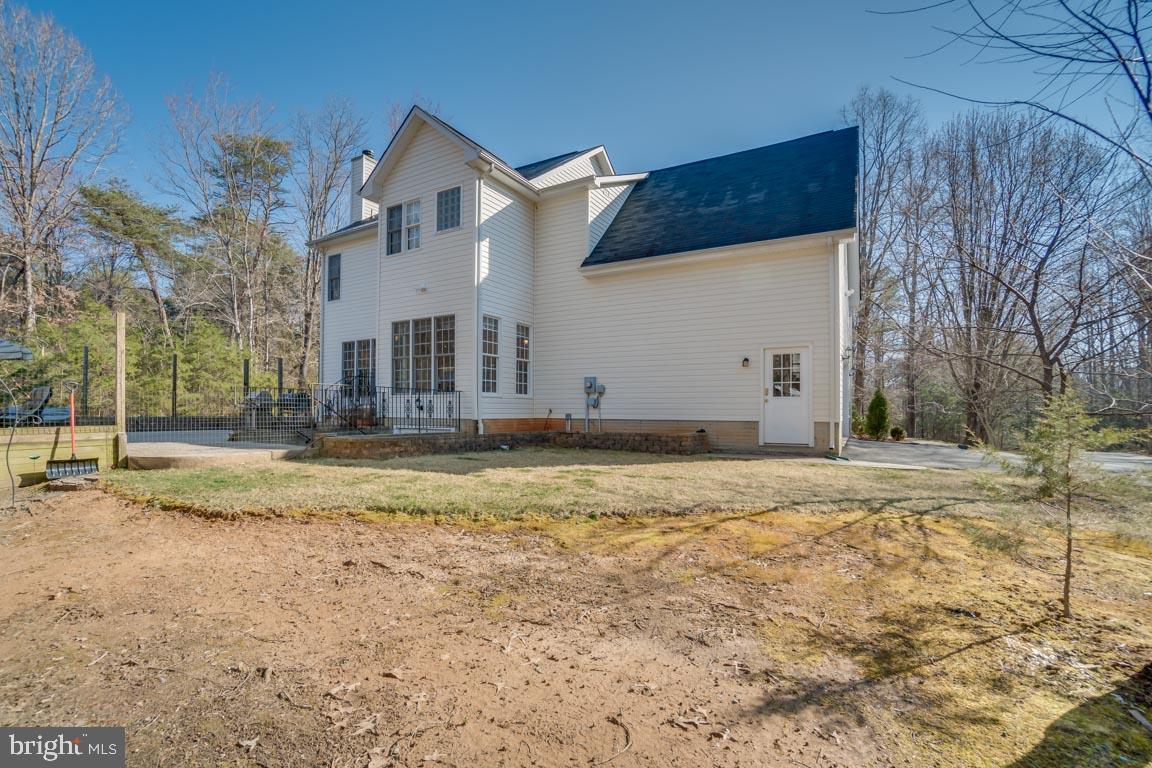 Large level yards all around homesite