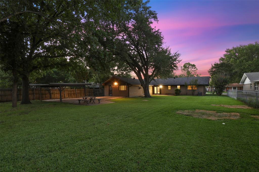 3126 Jubilee Trail Dallas, TX 75229 - Photo 29 of 38 a view of a house with a big yard