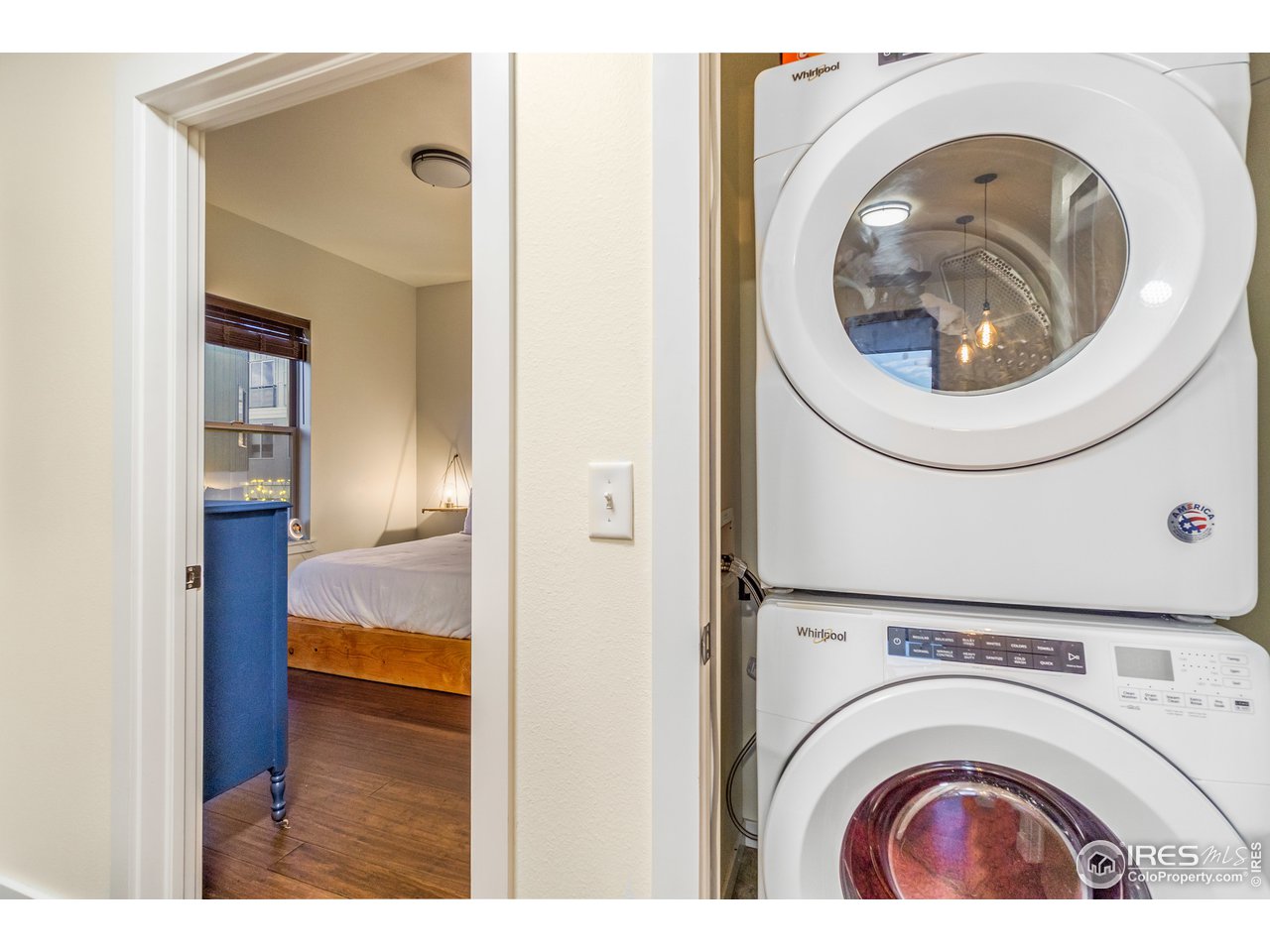 204 Maple Street, Unit 301 Fort Collins, CO 80521 - Photo 22 of 26 a view of entryway with washer and dryer