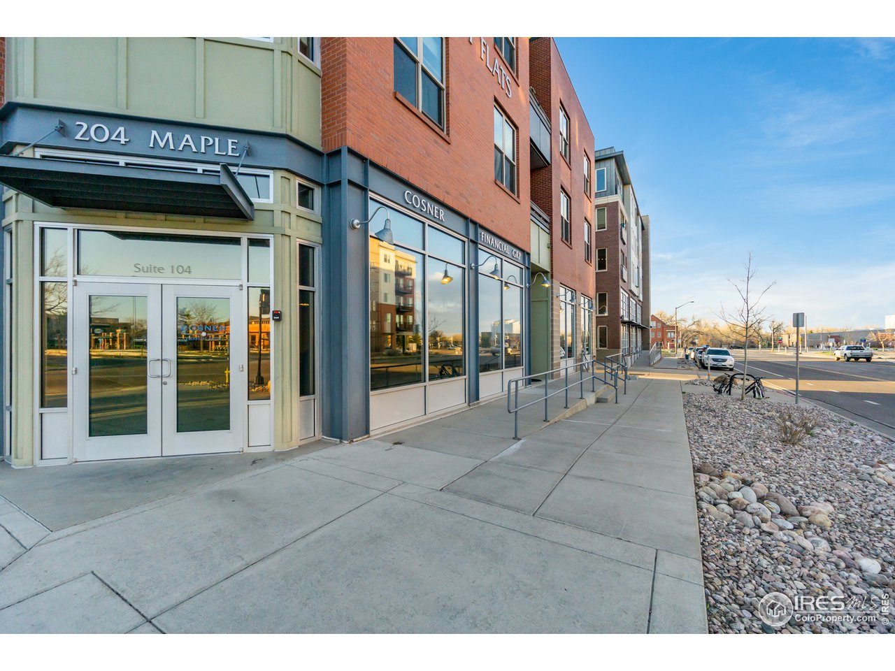 204 Maple Street, Unit 301 Fort Collins, CO 80521 - Photo 25 of 26 a view of a building with a outdoor space