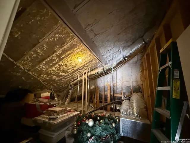 a city view with patio