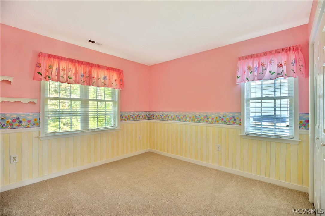 2548 Dunham Road Henrico, VA 23233 - Photo 15 of 21 Bedroom 3 has new carpet and a bookcase