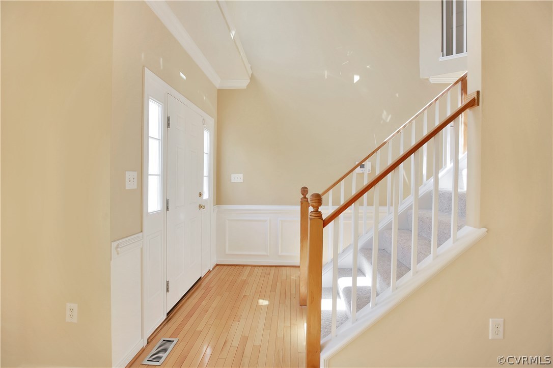 2548 Dunham Road Henrico, VA 23233 - Photo 8 of 21 Grand light filled two story foyer with hardwood f