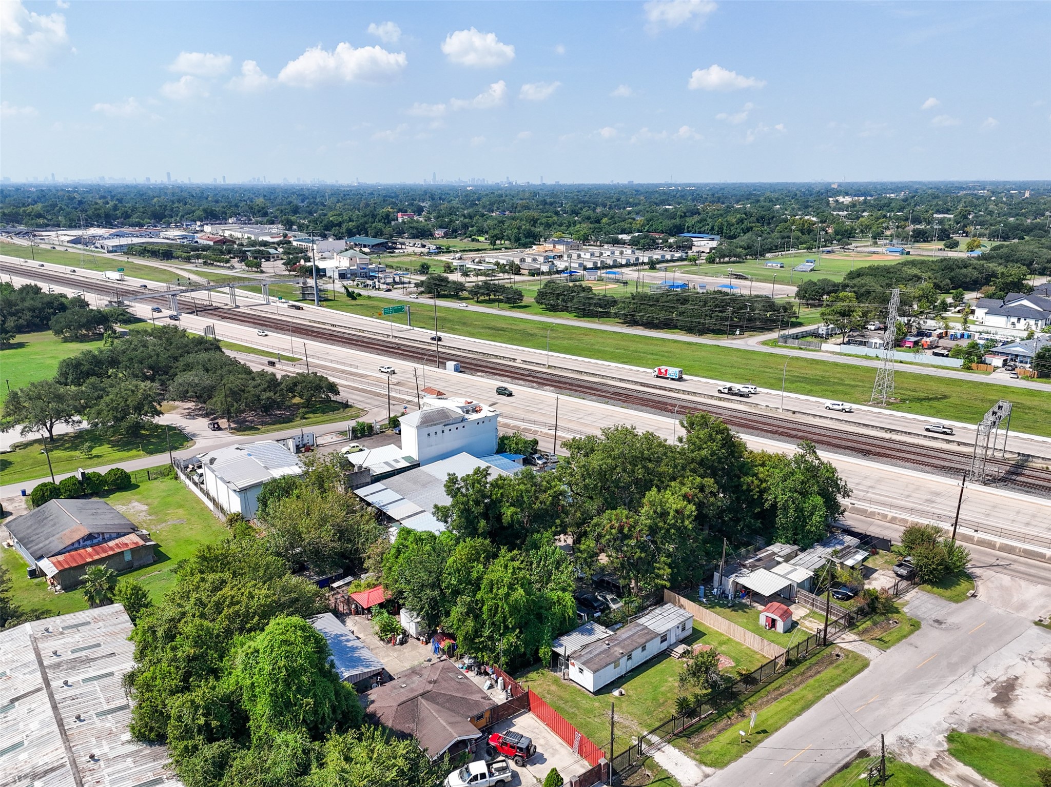 11110 East Hardy Road Houston, TX 77093 - Photo 12 of 18 an aerial view of a city