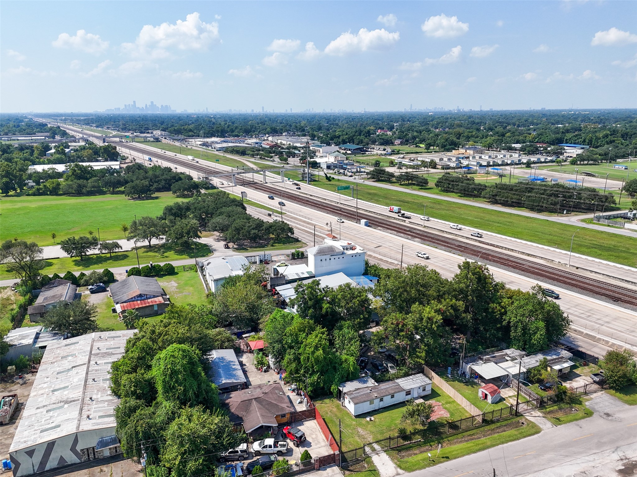 11110 East Hardy Road Houston, TX 77093 - Photo 13 of 18 an aerial view of a city