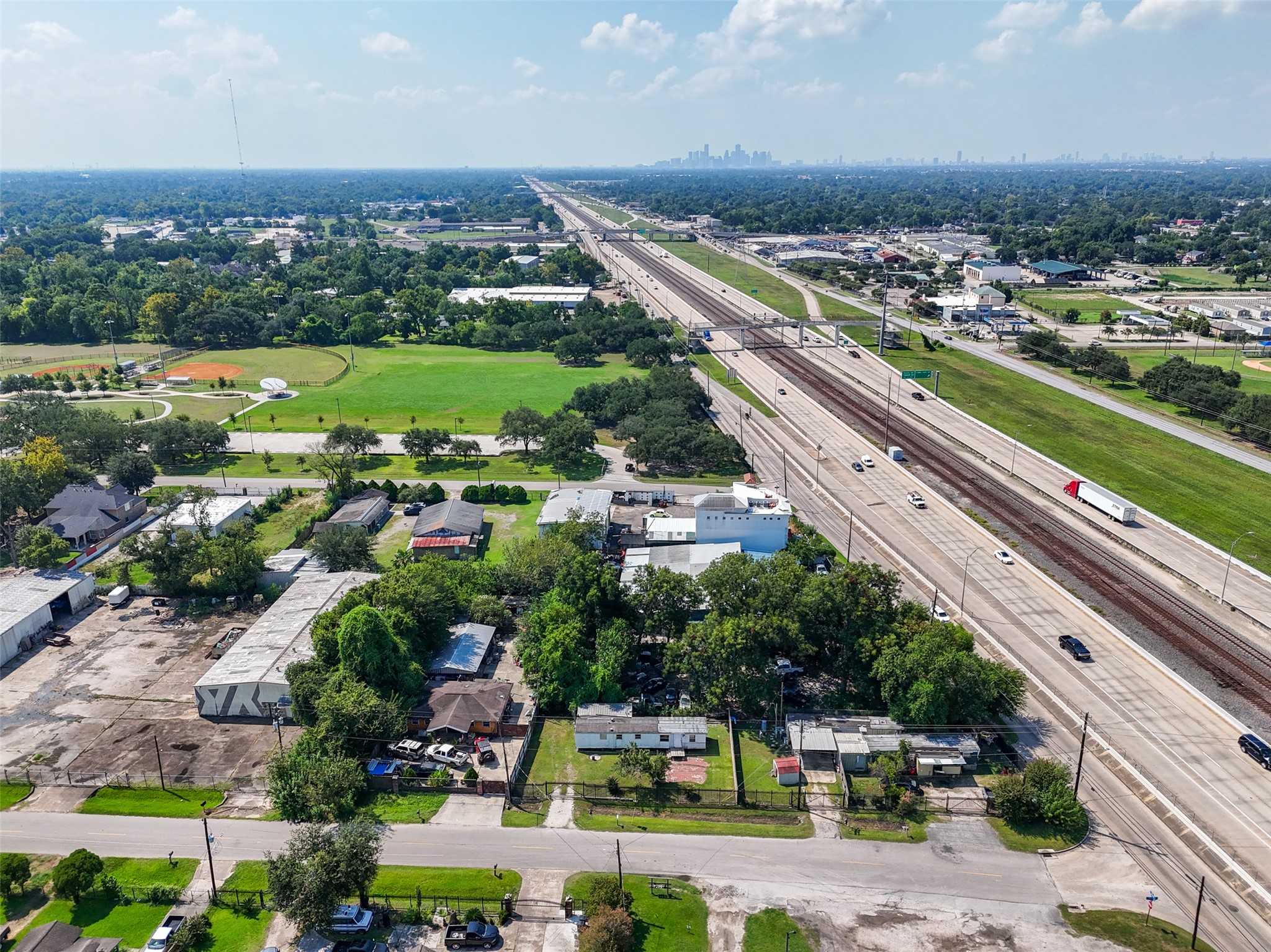 11110 East Hardy Road Houston, TX 77093 - Photo 15 of 18 an aerial view of a city