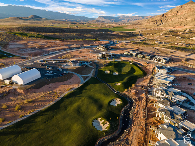 3558 South Cypress Road Hurricane, UT 84737 - Photo 50 of 57 Aerial view featuring a mountain view