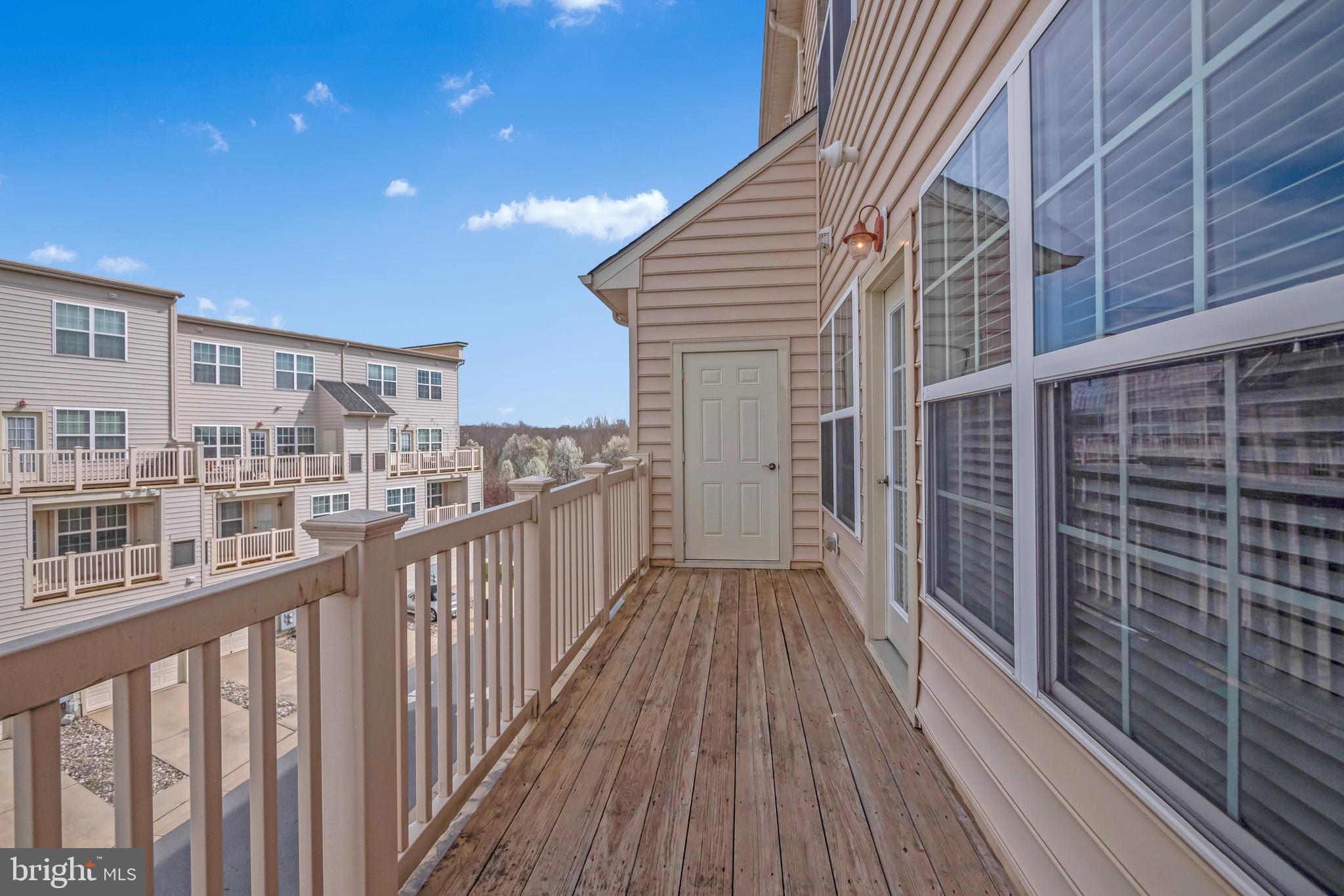 1834 Monocacy View Circle, Unit 53B Frederick, MD 21701 - Photo 26 of 30 a view of city from a balcony