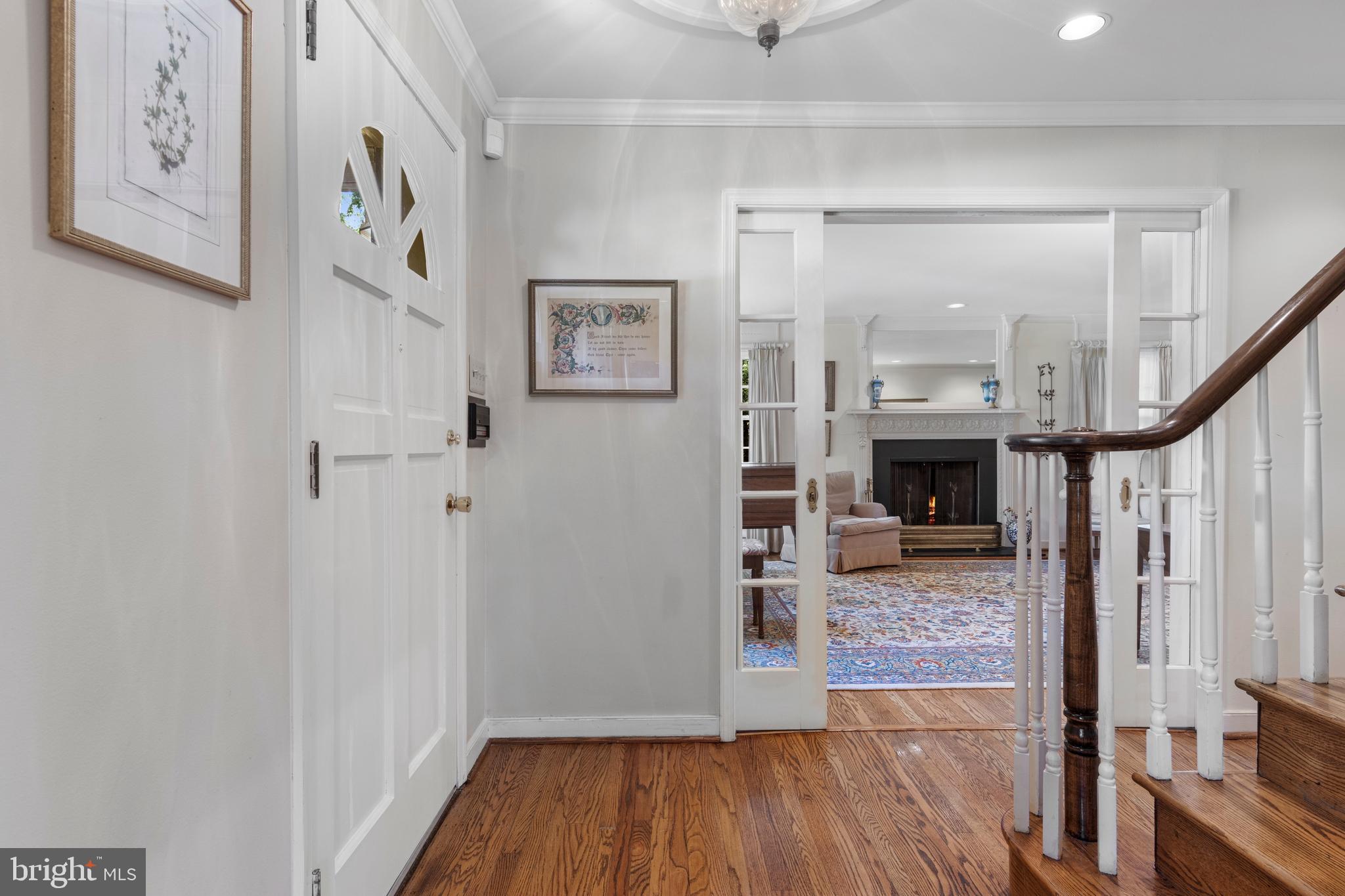 931 Hollow Road Wayne, PA 19087 - Photo 5 of 41 a view of an entryway with wooden floor