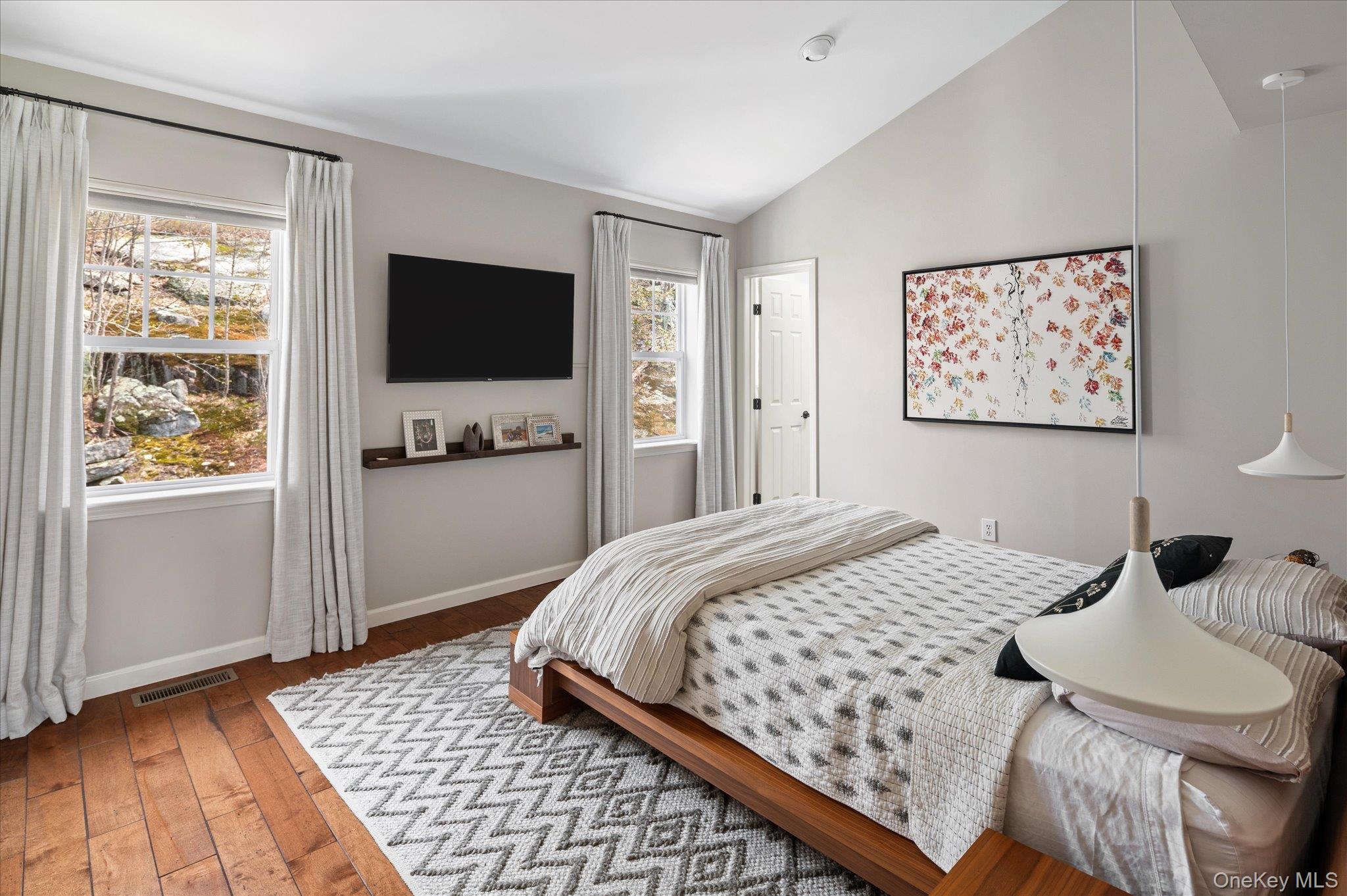 75 Park Rd Extension Goldens Bridge, NY 10526 - Photo 17 of 26 Primary Bedroom w/ Views to Woodlands